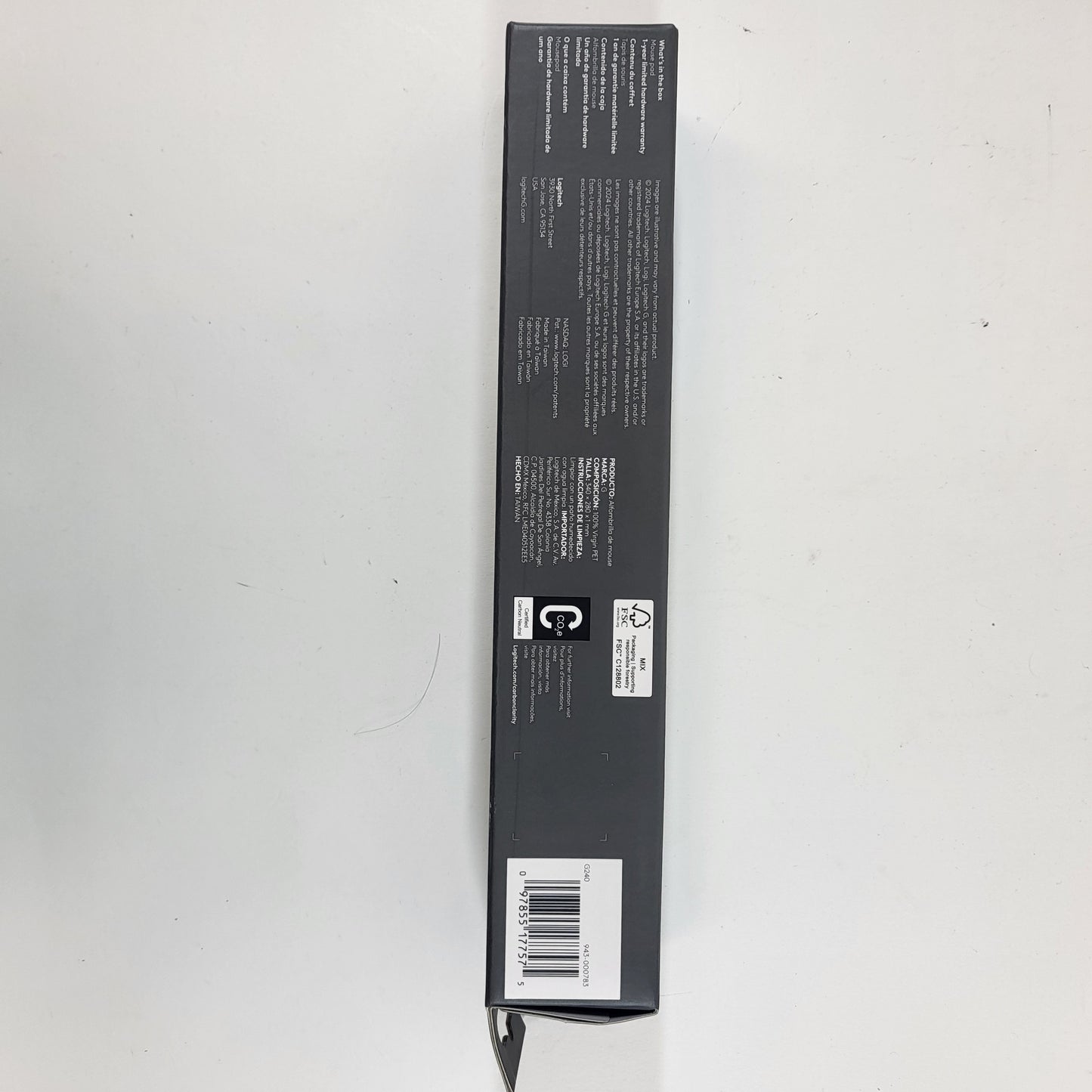 New Logitech G240 Mouse Pad 943-000783