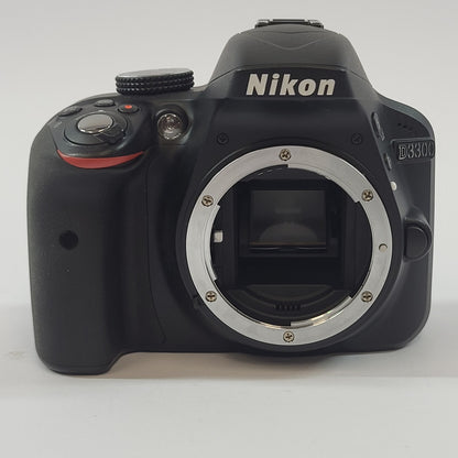 Nikon D3300 24.2MP Digital SLR DSLR Camera 4,298 Shutter Count