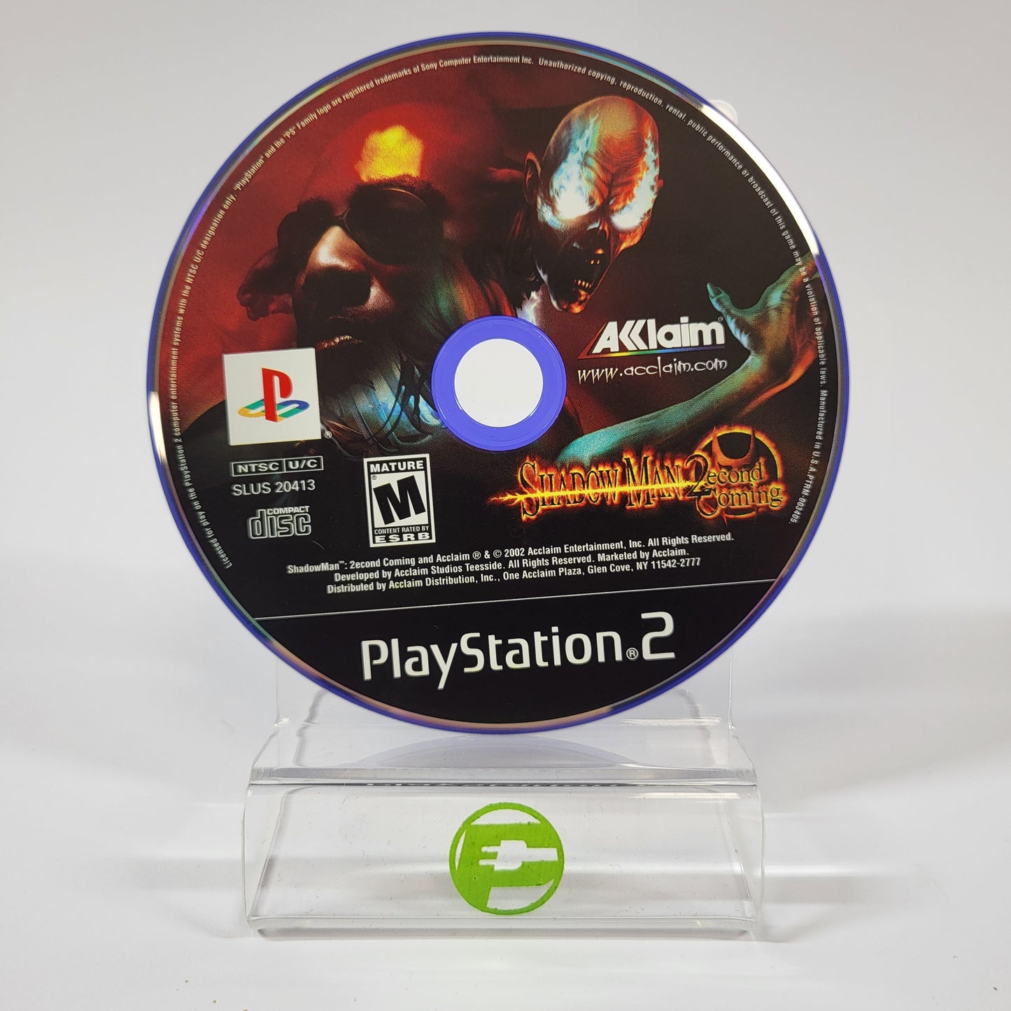Shadow Man Second Coming (Sony PlayStation 2 PS2, 2002)