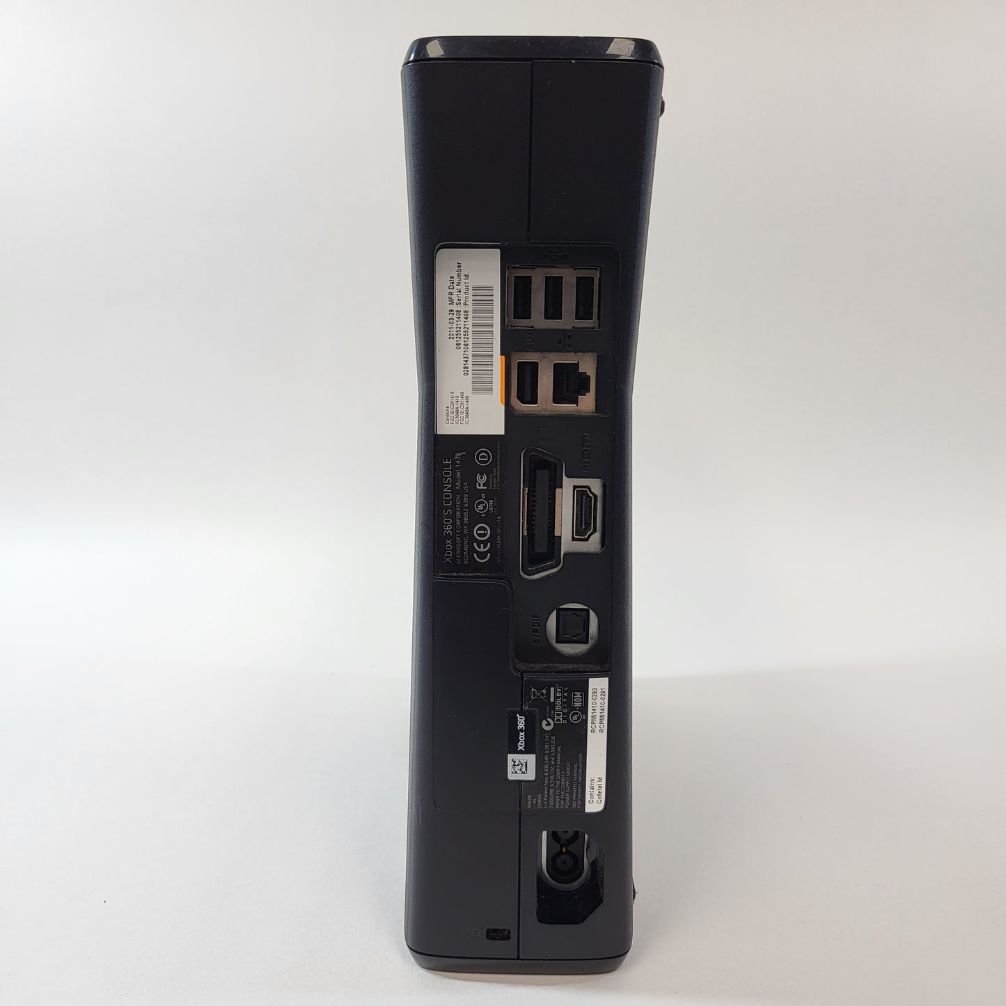 Microsoft Xbox 360 S 4GB Console Gaming System Black 1439