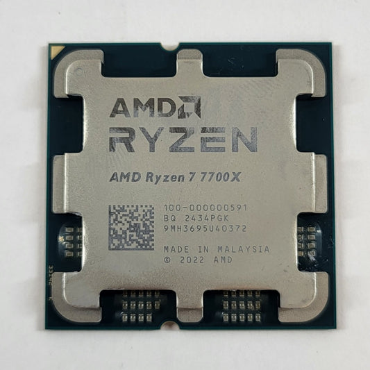 AMD Ryzen 7 7700X 4.50Ghz 8 Core 100-000000591 16 Thread AM5