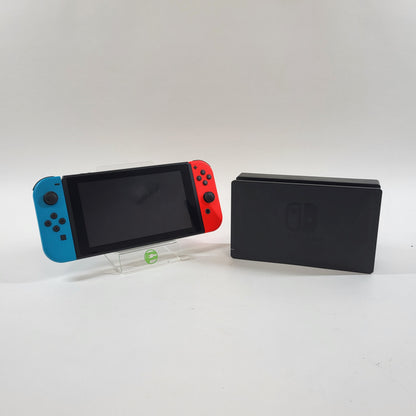Nintendo Switch v2 Console Gaming System HAC-001(-01)  Red/Blue