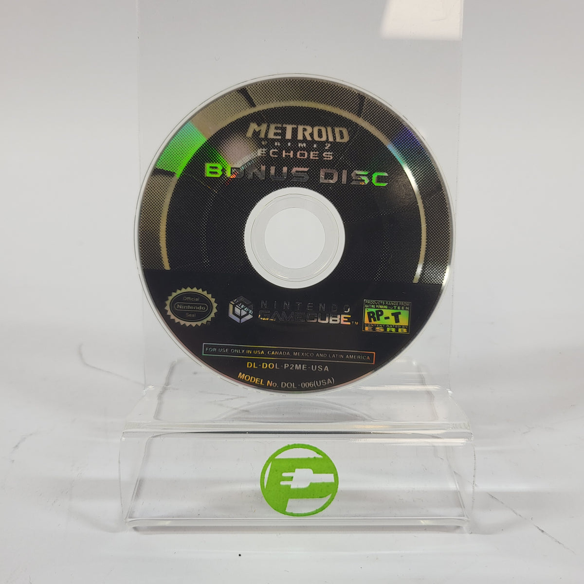 Metroid Prime [Echoes Bonus Disc] (Nintendo GameCube, 2002)