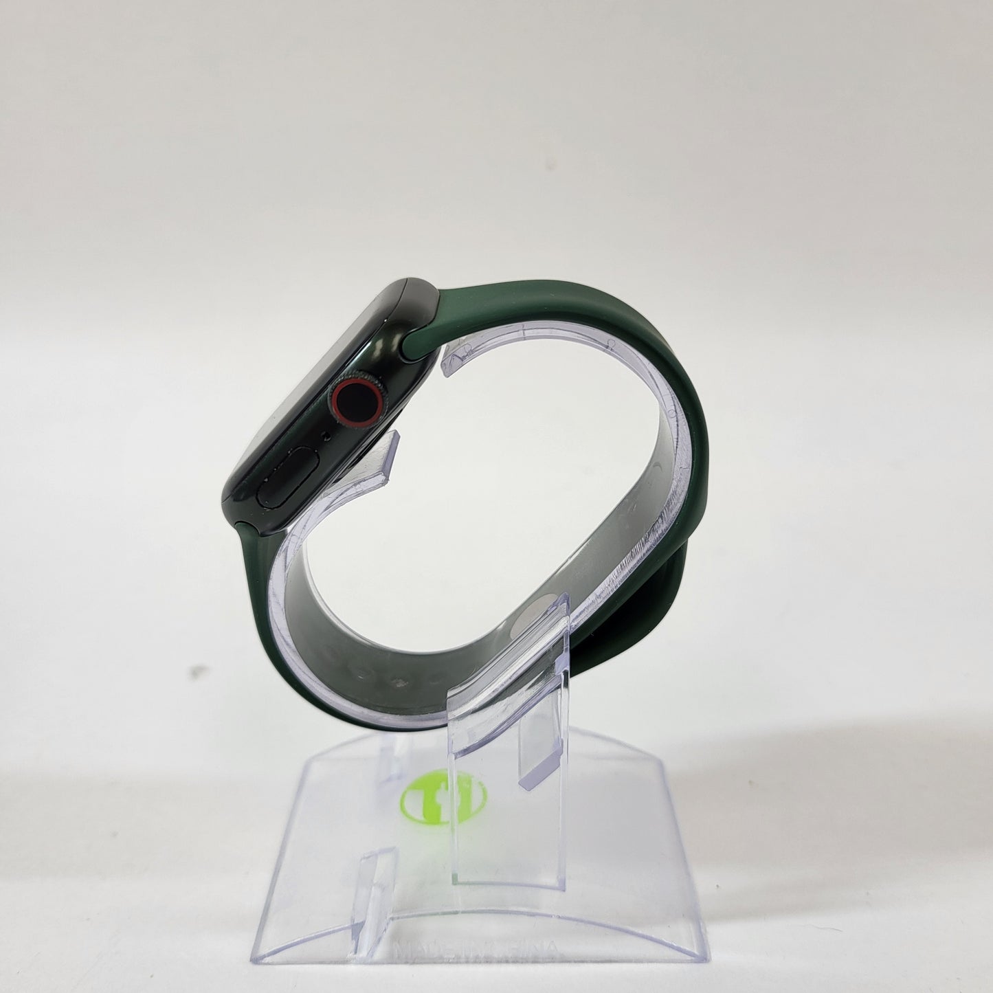 Factory Unlocked Apple Watch Series 7 41MM Green Aluminum Green Sport Band