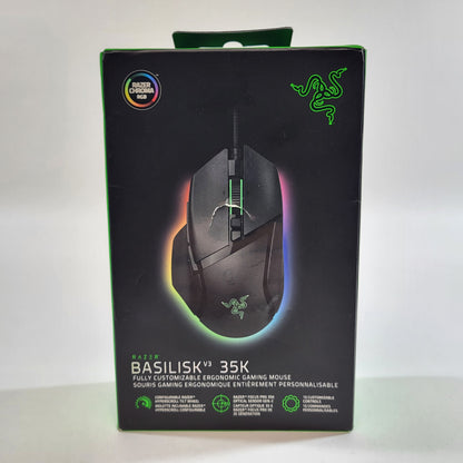 New Razer Basilisk v3 35K Wired Gaming Mouse RZ01-5230100-R3U1
