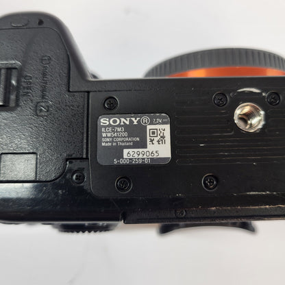 Sony Alpha A7 III 24.2MP Full Frame Interchangeable Lens Camera Body Only
