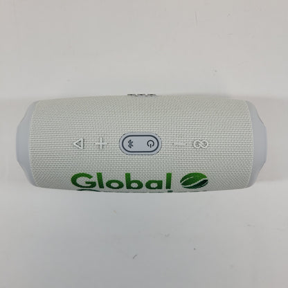 JBL Charge 5 Portable Waterproof Bluetooth Speaker White JBLCHARTGE5WTAMCSTM