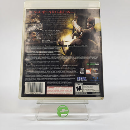 Condemned 2 Bloodshot (Sony PlayStation 3 PS3, 2008)