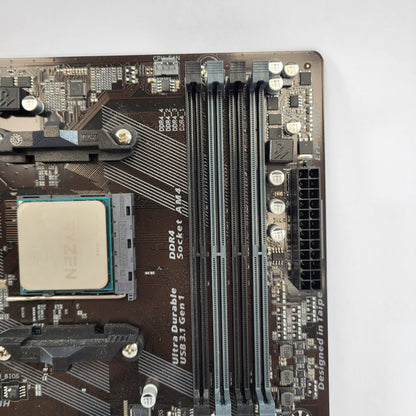 Gigabyte GA-AX370M-DS3H AM4 AMD Ryzen 7 2700X 8 Core 3.70GHz microATX