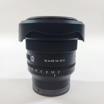 Sony SELP1635G 16-35mm FE 4/ PZ E-Mount Ultra Wide-Angle SELP1635G Auto & Manual Lens