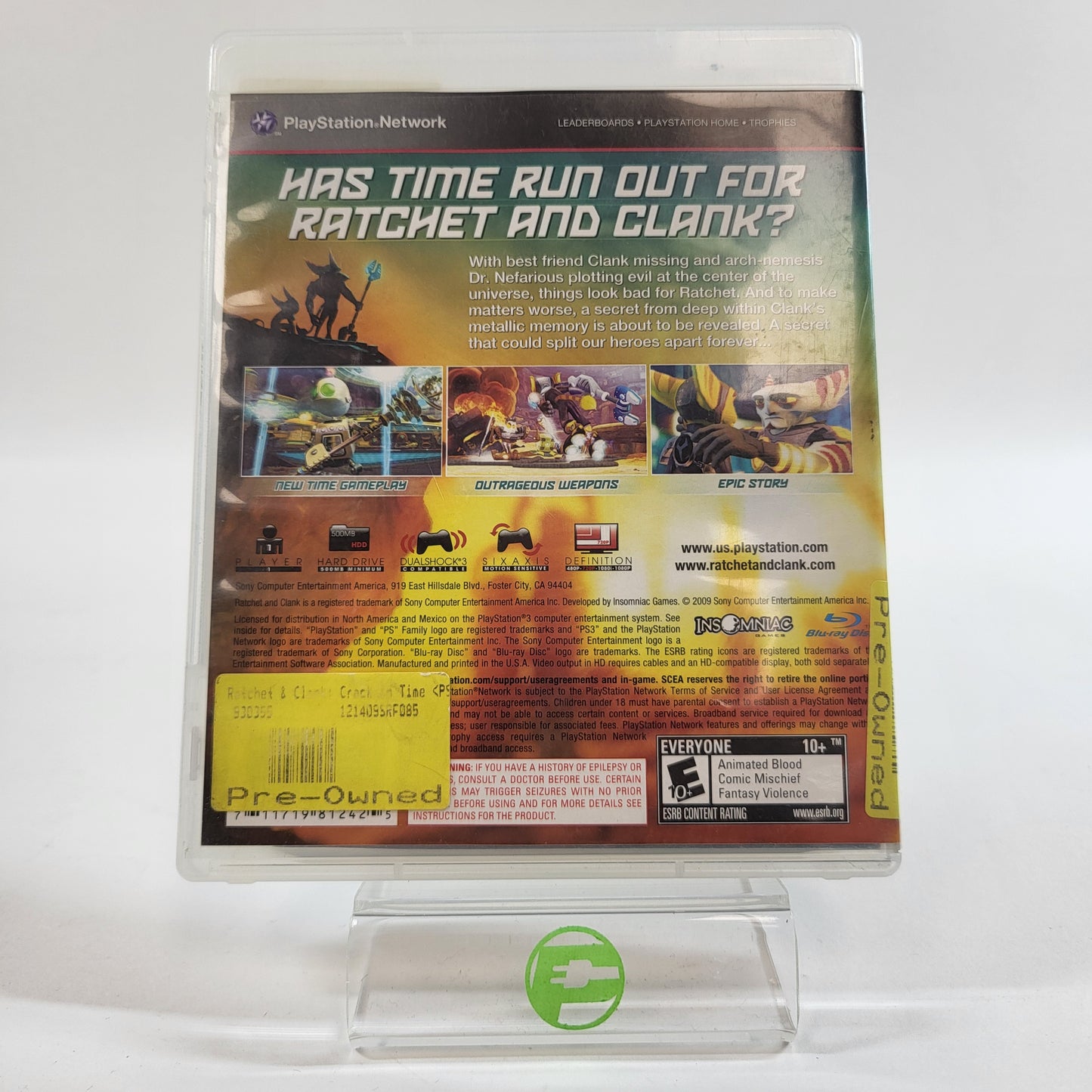 Ratchet & Clank Future: A Crack in Time (Sony PlayStation 3 PS3, 2009)