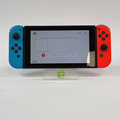 Nintendo Switch v1 Console Gaming System HAC-001 Red/Blue