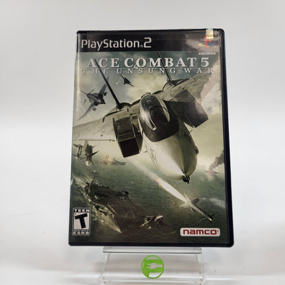 Ace Combat 5 Unsung War (Sony PlayStation 2 PS2, 2004)
