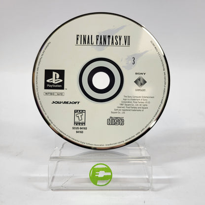 Final Fantasy VII (Sony PlayStation 1 PS1, 1997)