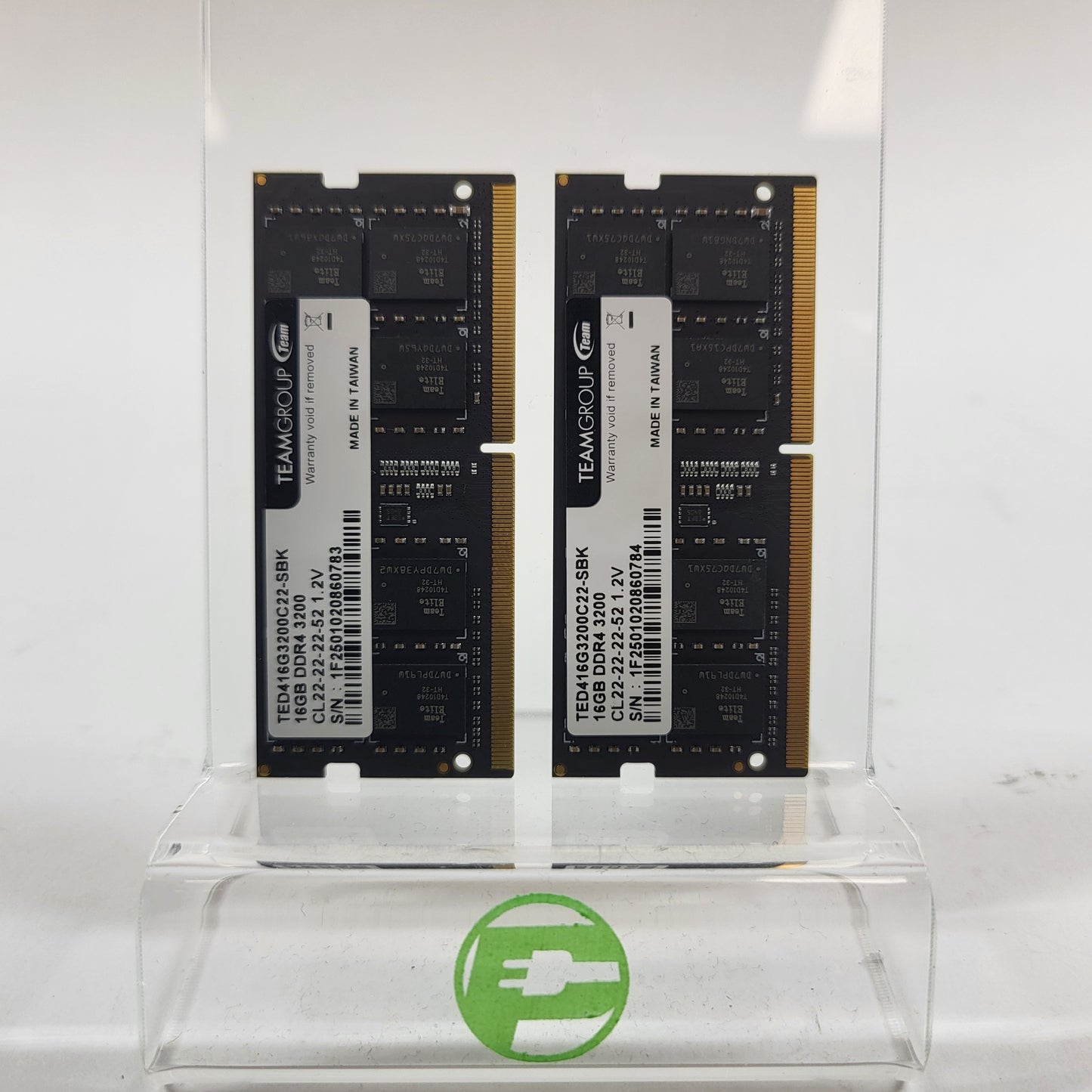 TeamGroup Elite 32GB (2x16GB) SODIMM RAM DDR4 3200MHz TED416G3200C22-SBK 