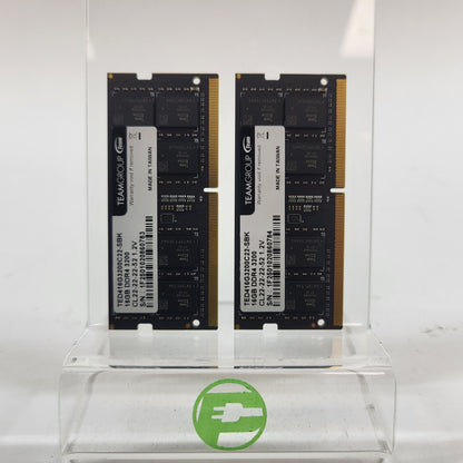 TeamGroup Elite 32GB (2x16GB) SODIMM RAM DDR4 3200MHz TED416G3200C22-SBK 