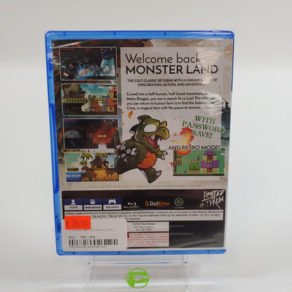New Wonder Boy (Sony PlayStation 4 PS4, 2017)