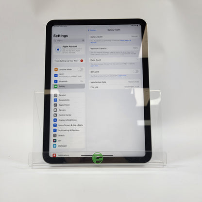 WiFi Only Apple iPad 11" (A16) 128GB Silver MD3Y4LL/A