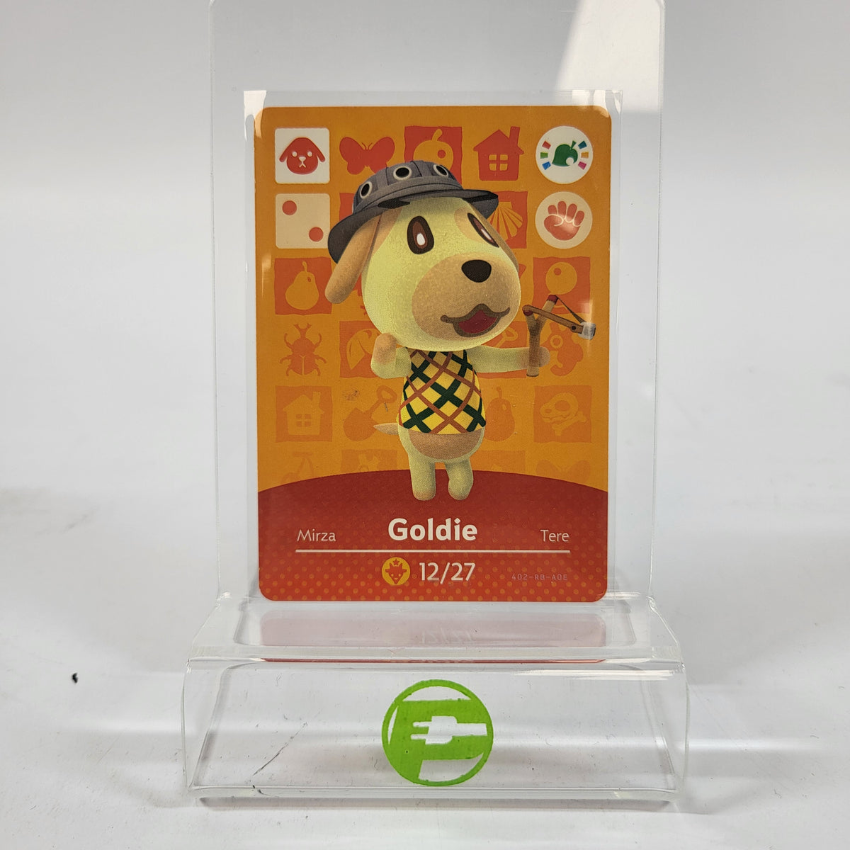 Nintendo Goldie Animal Crossing amiibo Card 12/27