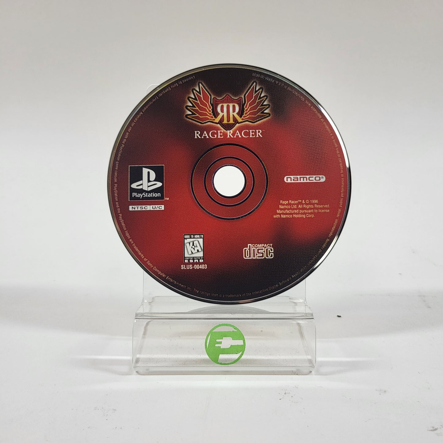 Rage Racer (Sony PlayStation 1 PS1, 1997)