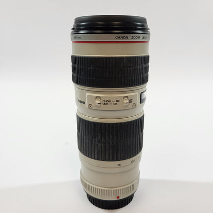 Canon EF 70-200mm f/4 L USM Auto & Manual Lens
