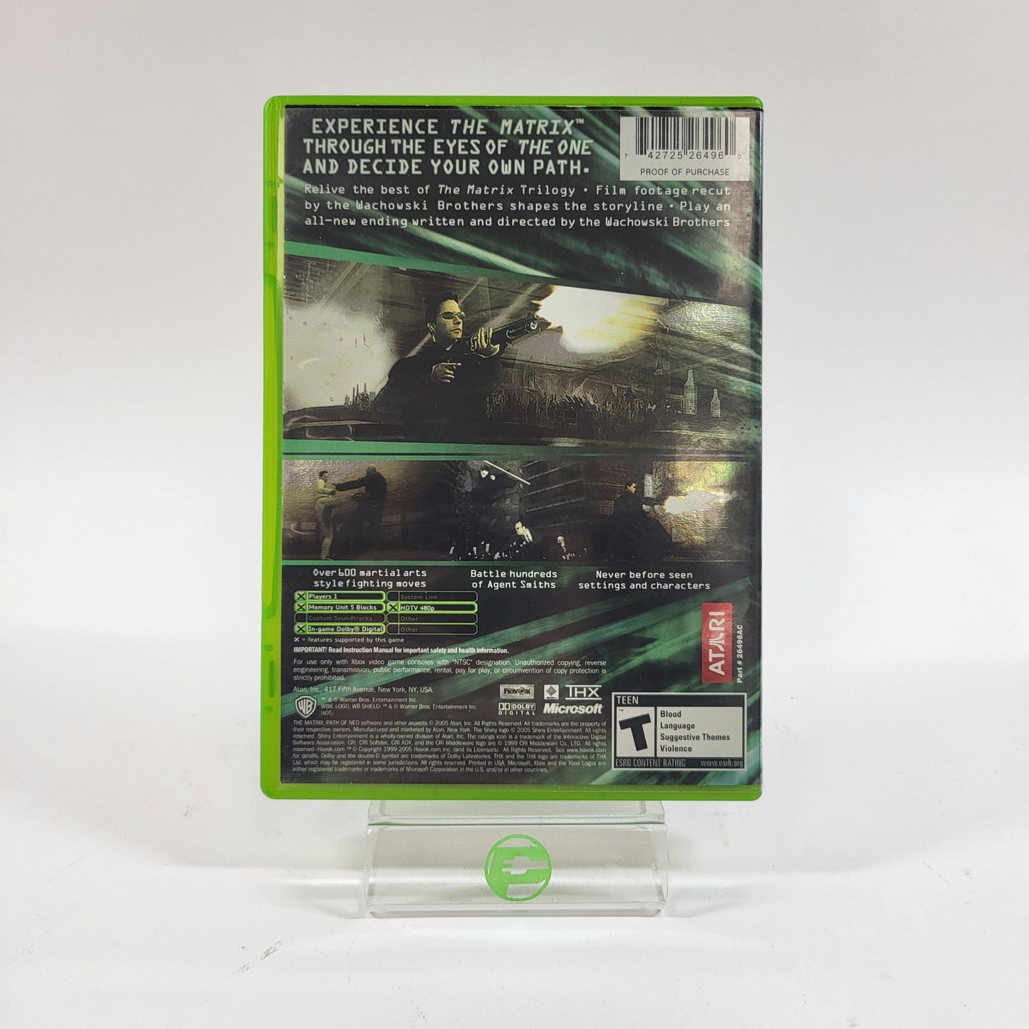 The Matrix Path of Neo (Microsoft Xbox, 2005)