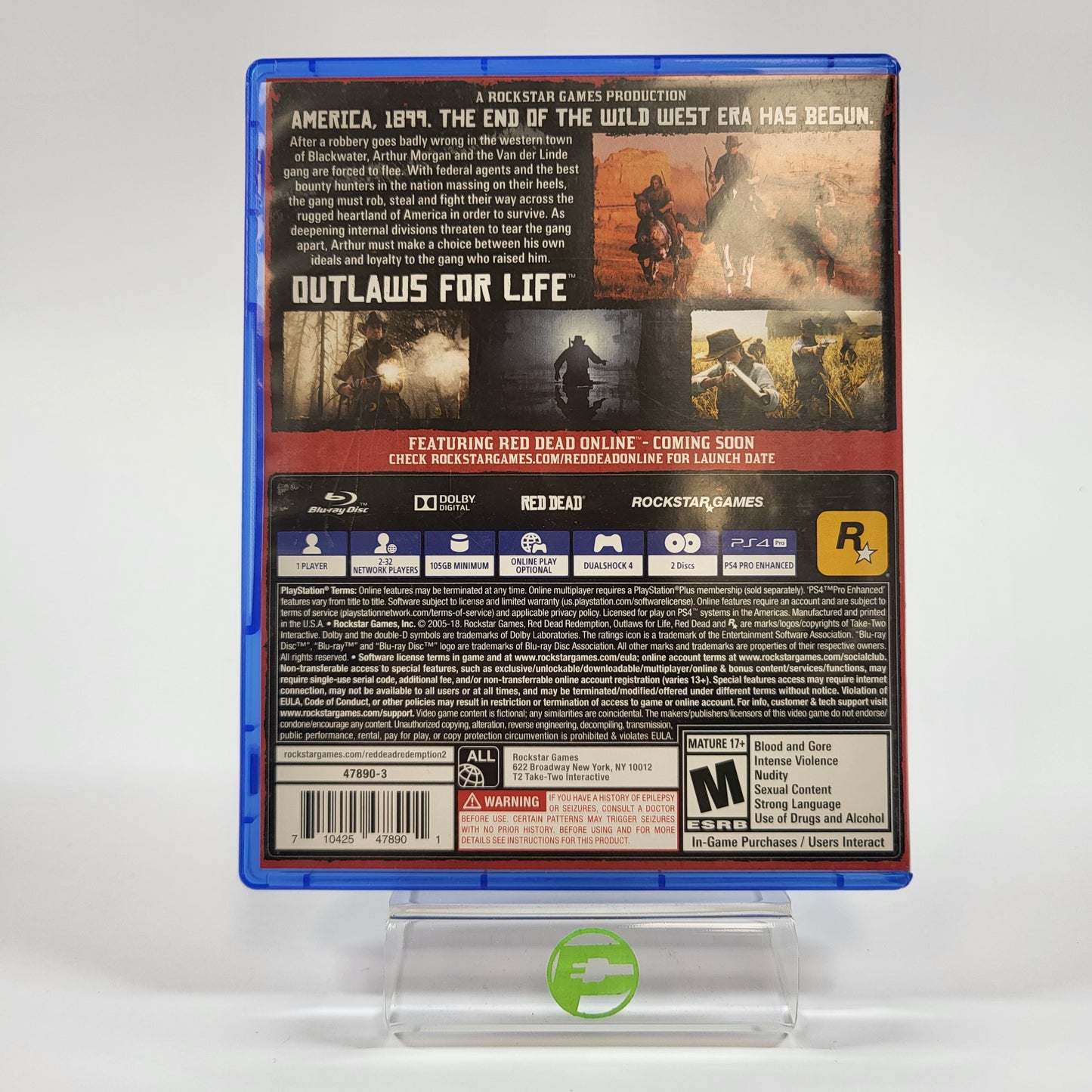 Red Dead Redemption 2 (Sony PlayStation 4 PS4, 2018)