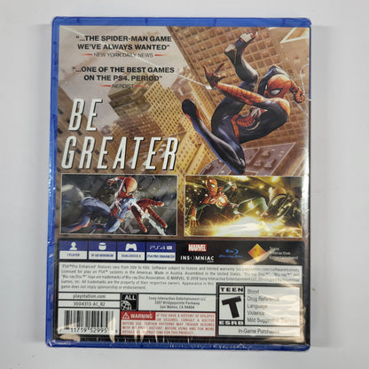 New Marvel Spiderman [Game of the Year] (Sony PlayStation 4 PS4, 2019)