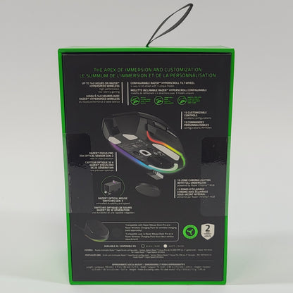 New Razer Basilisk V3 Pro 35K RZO1-05240100-R3U1 Wireless Mouse Black