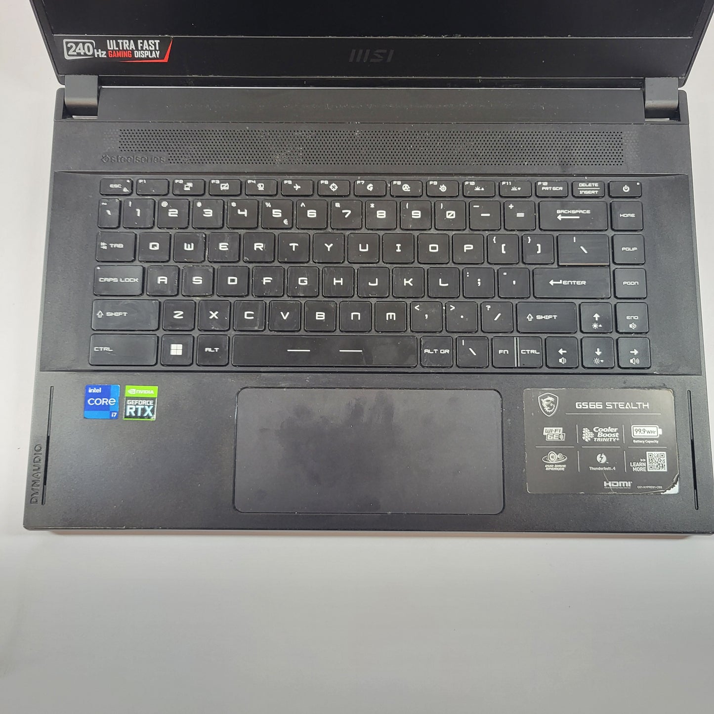 MSI Stealth GS66 11UE 15.6" i7-11800H 2.3GHz 16GB RAM 1TB SSD GeForce RTX 3060