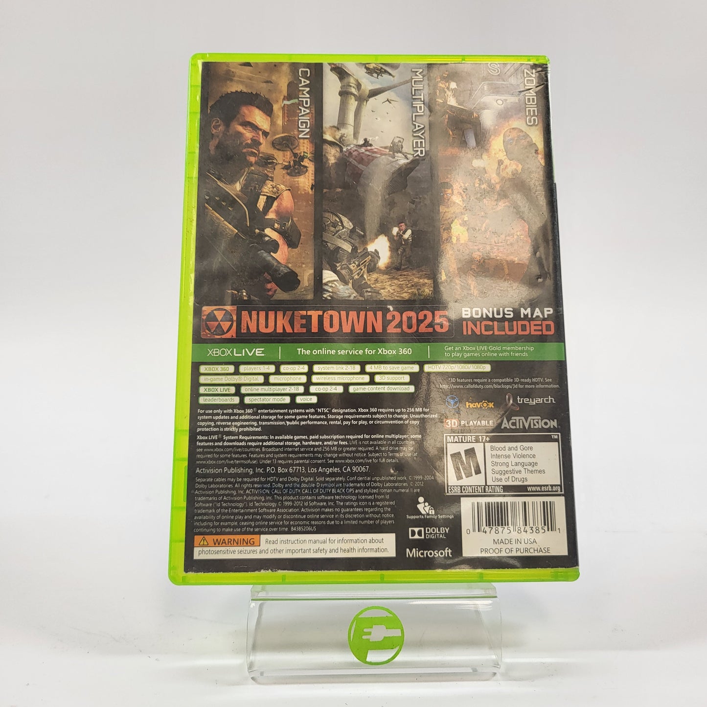 Call of Duty Black Ops II (Microsoft Xbox 360, 2012)