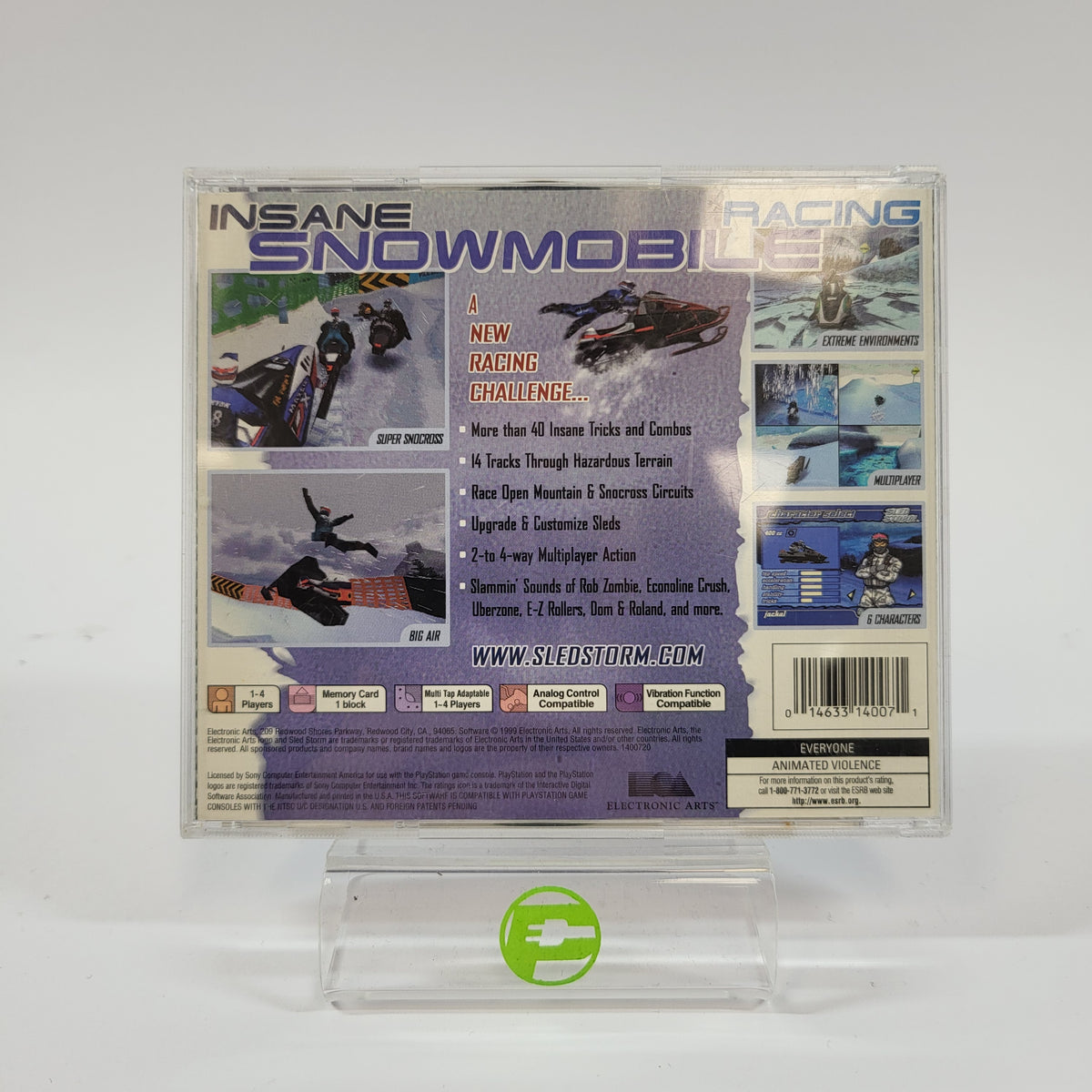 Sled Storm (Sony PlayStation 1 PS1, 1999)