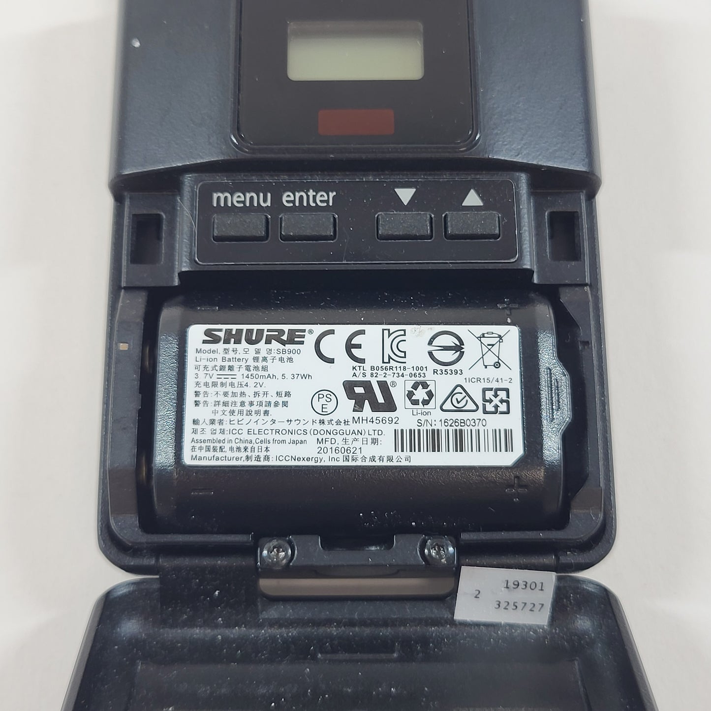 Shure QLXD1 534 - 598MHz Wireless Bodypack Transmitter QLXD1 H50