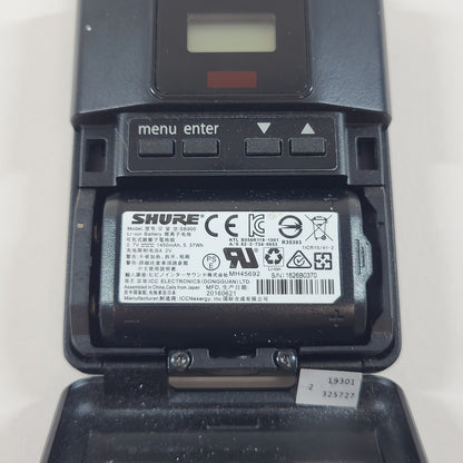 Shure QLXD1 534 - 598MHz Wireless Bodypack Transmitter QLXD1 H50