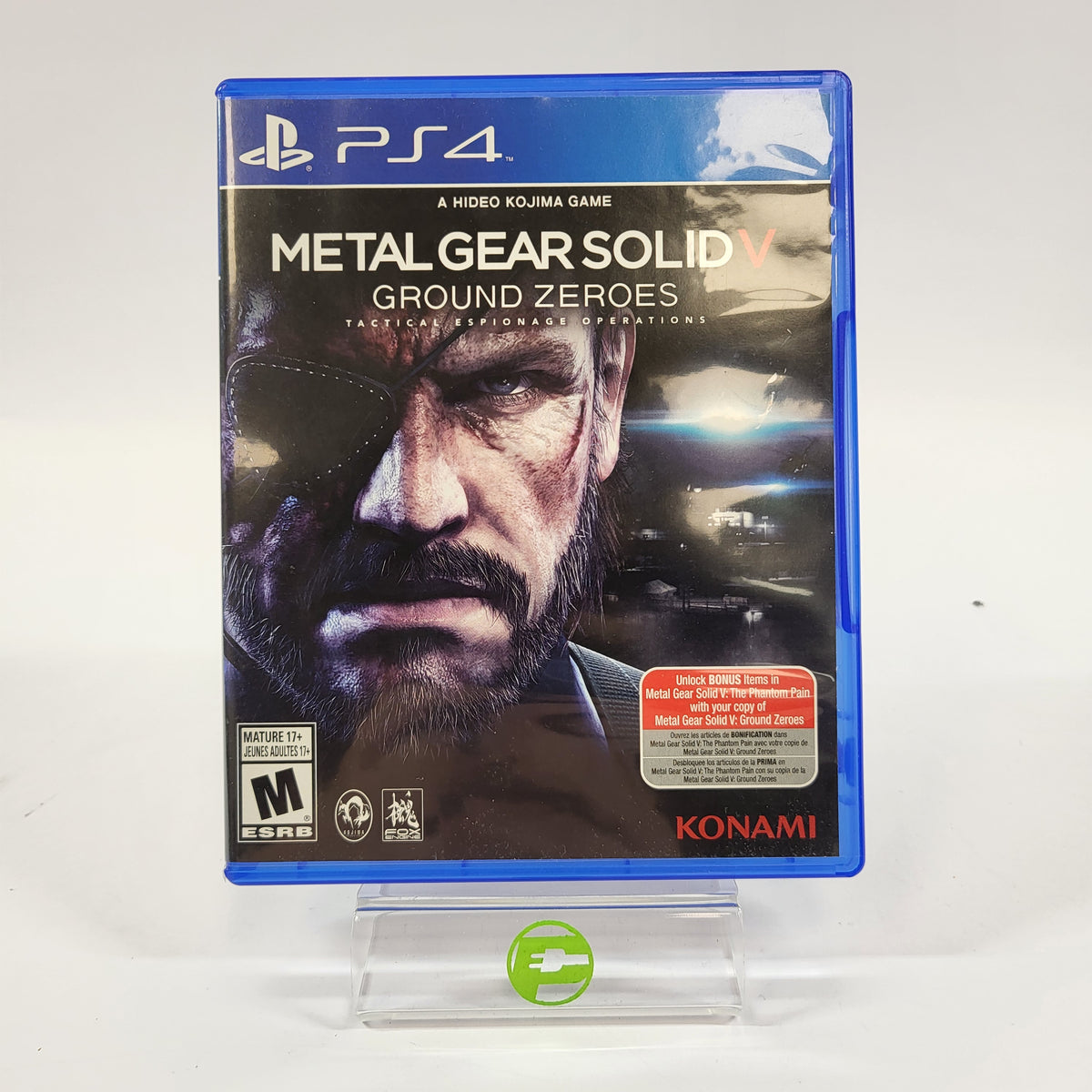 Metal Gear Solid V: Ground Zeroes (Sony PlayStation 4 PS4, 2014)
