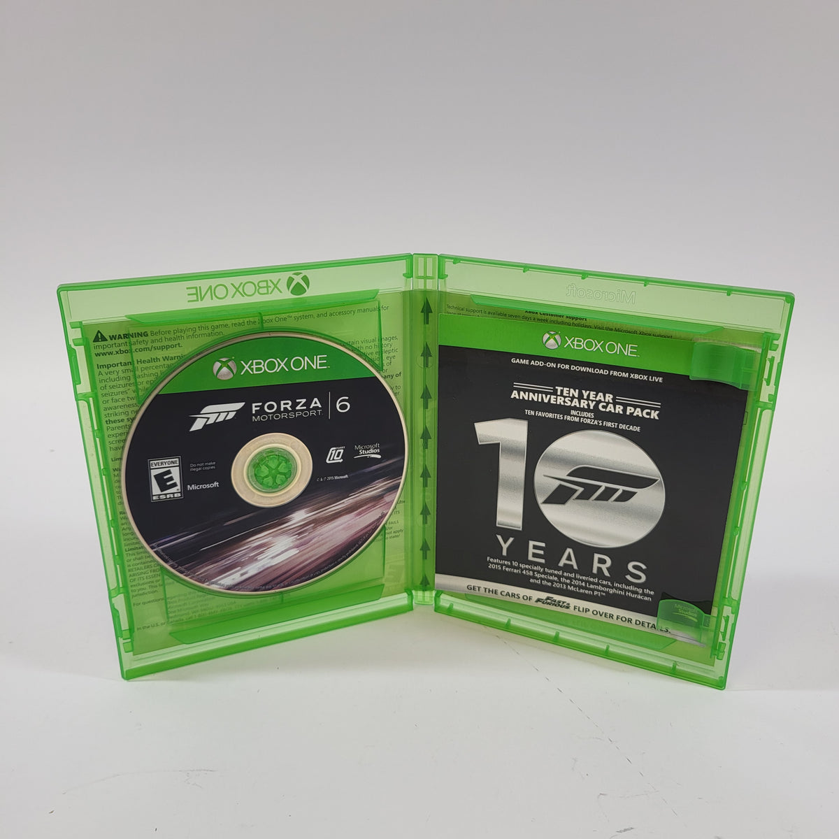 Forza Motorsport 6 (Microsoft Xbox One, 2015)