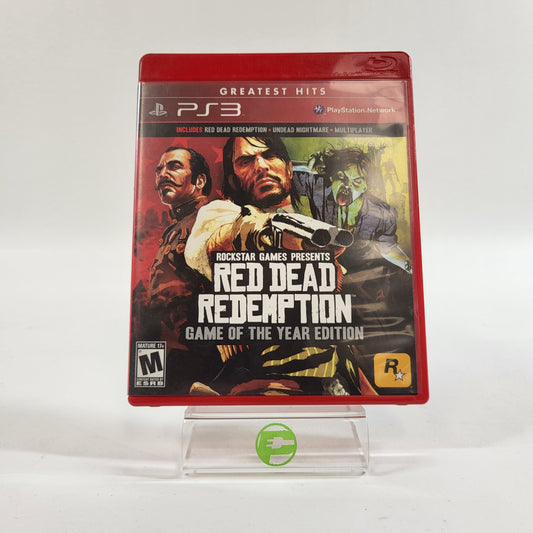 Red Dead Redemption [Game of the Year] (Sony PlayStation 3 PS3, 2011)