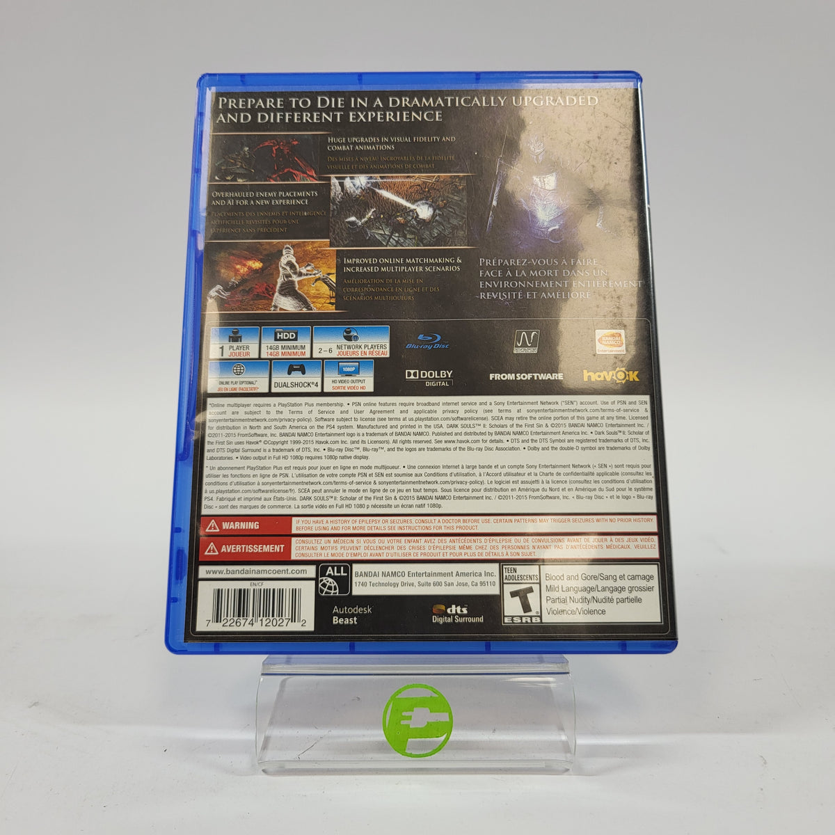Dark Souls II: Scholar of the First Sin (Sony PlayStation 4 PS4, 2015)