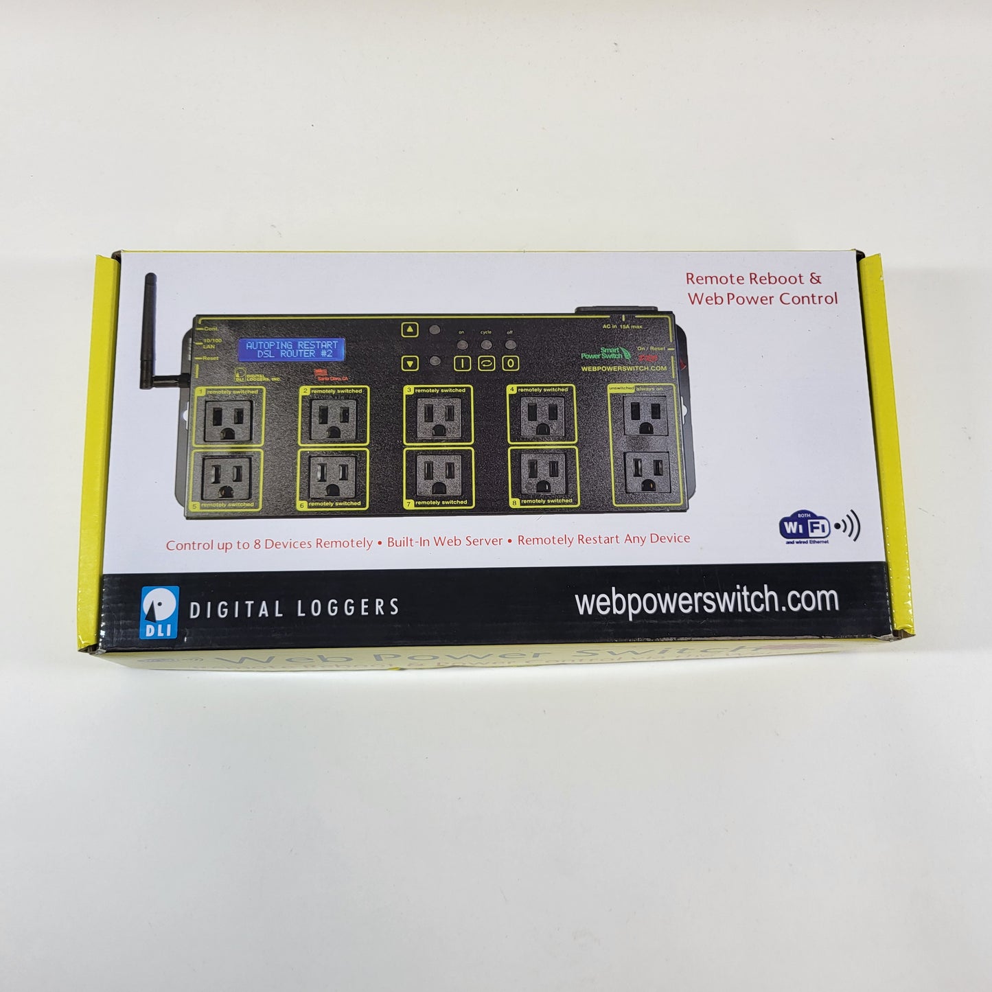 Digital Loggers Web Power Switch Pro Web Power Switch LPC92312005652 Open Box