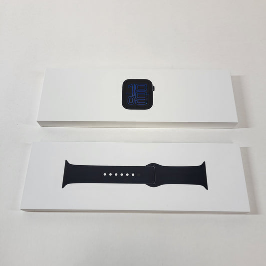 New Unlocked Apple Watch SE 3 44MM Midnight Aluminum Black Sport Band MEPJ4LW/A
