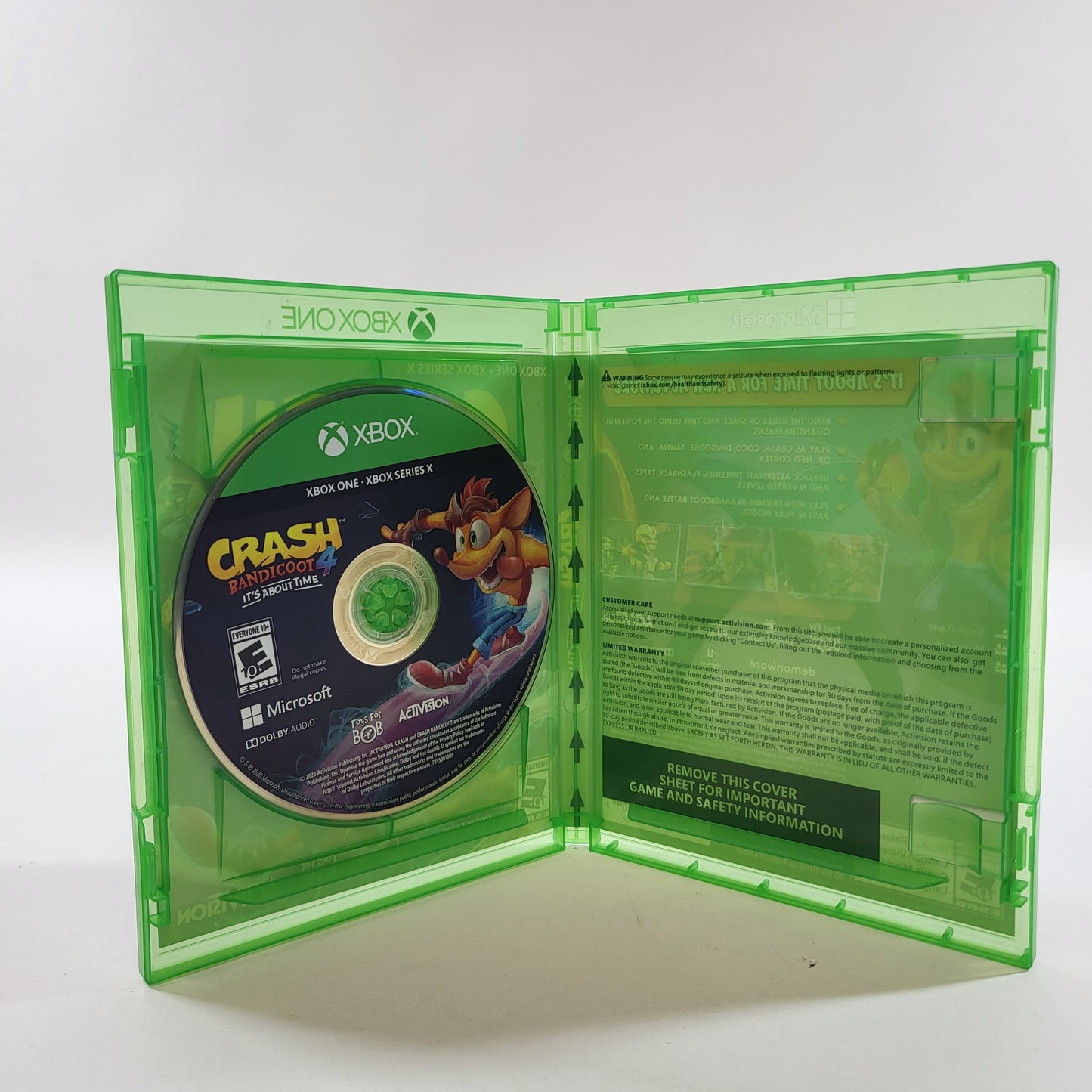 Crash Bandicoot 4: It's About Time (Microsoft Xbox One, 2020)