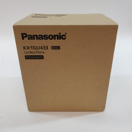 New Panasonic Cordless Phone 3 Handsets  KX-TGU433