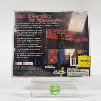 Blood Omen: Legacy of Kain (Sony PlayStation 1 PS1, 1996)