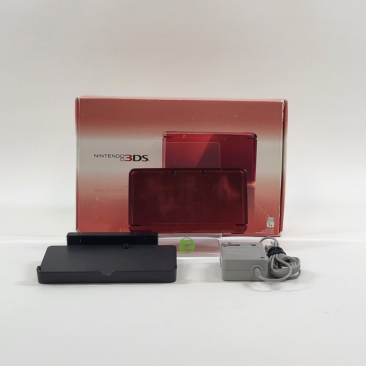 Nintendo 3DS Handheld Game Console CTR-001 Metallic Red