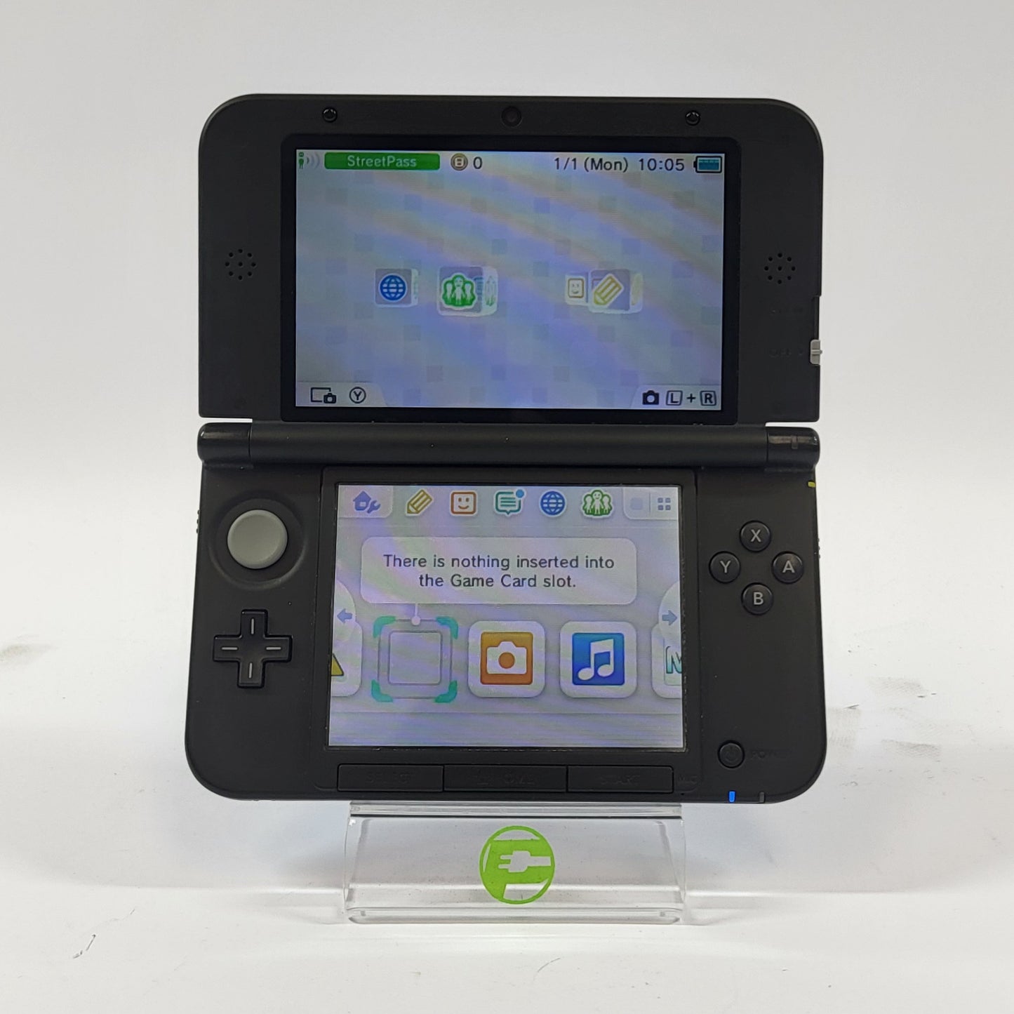 Nintendo 3DS XL Handheld Game Console SPR-001 Black/Blue